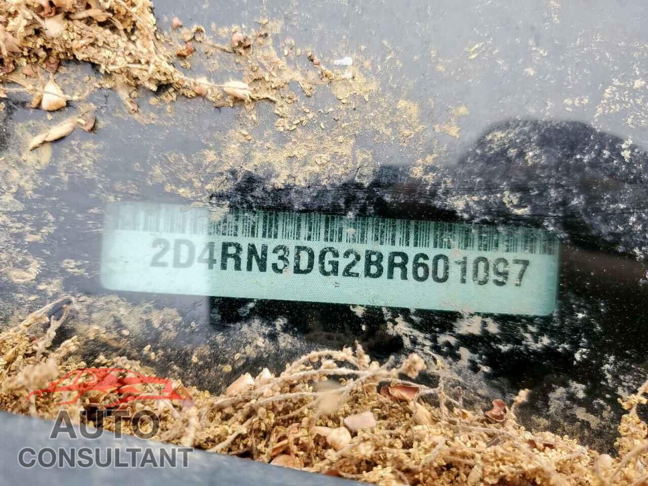 DODGE CARAVAN 2011 - 2D4RN3DG2BR601097