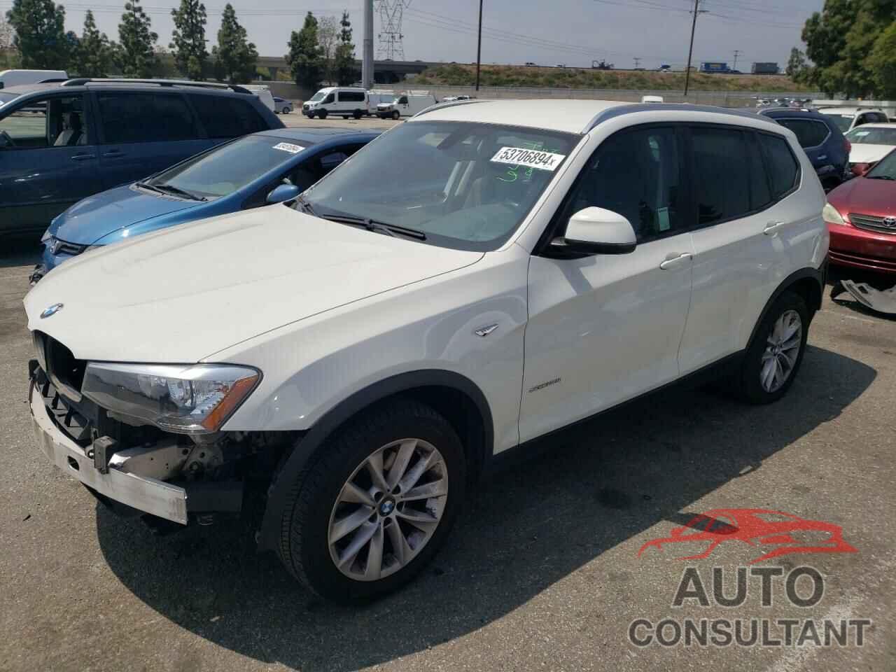 BMW X3 2017 - 5UXWZ7C31H0V94526