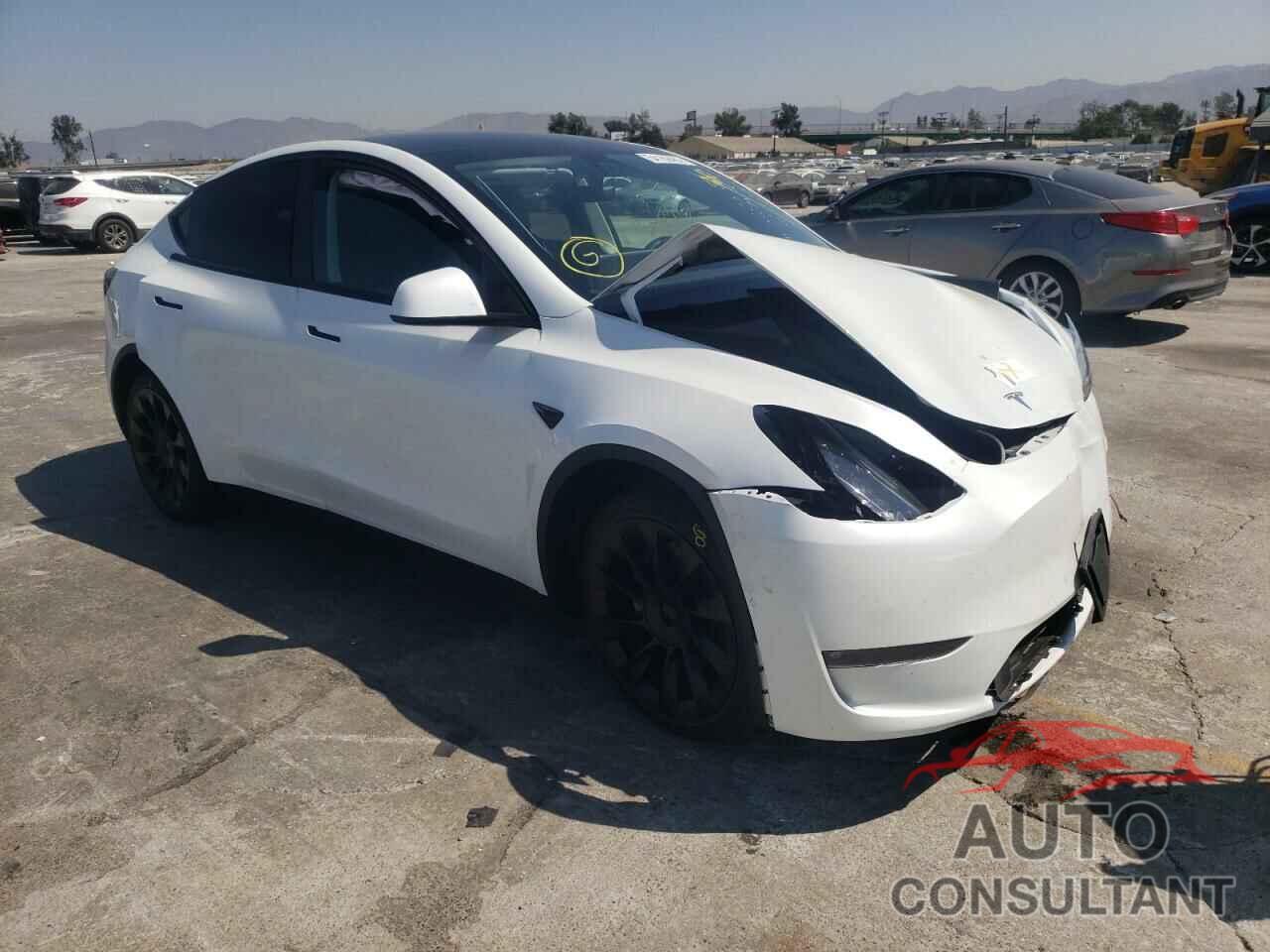 TESLA MODEL Y 2021 - 5YJYGDED2MF105907