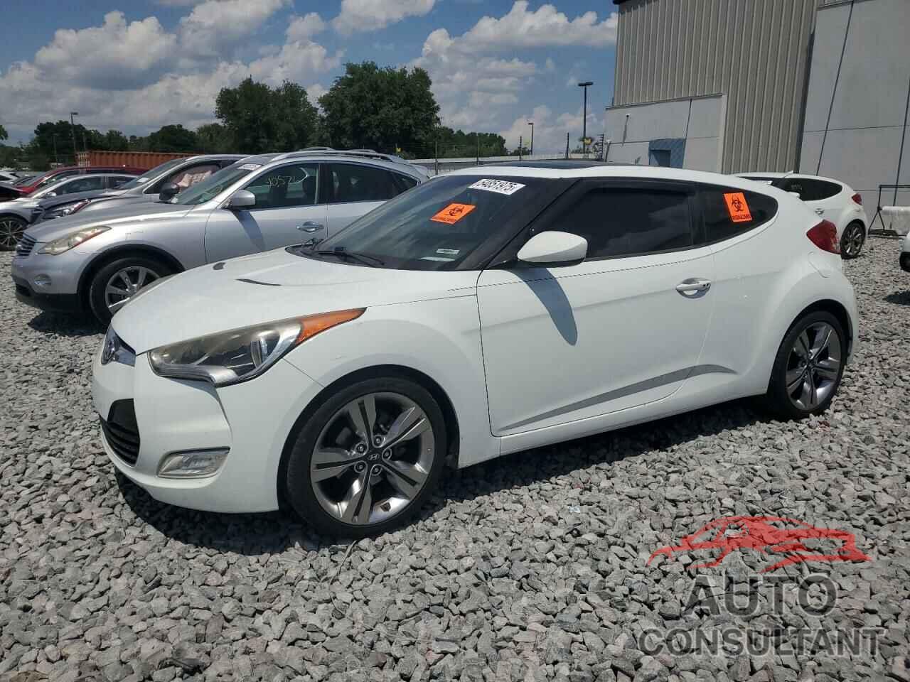 HYUNDAI VELOSTER 2012 - KMHTC6AD9CU041275
