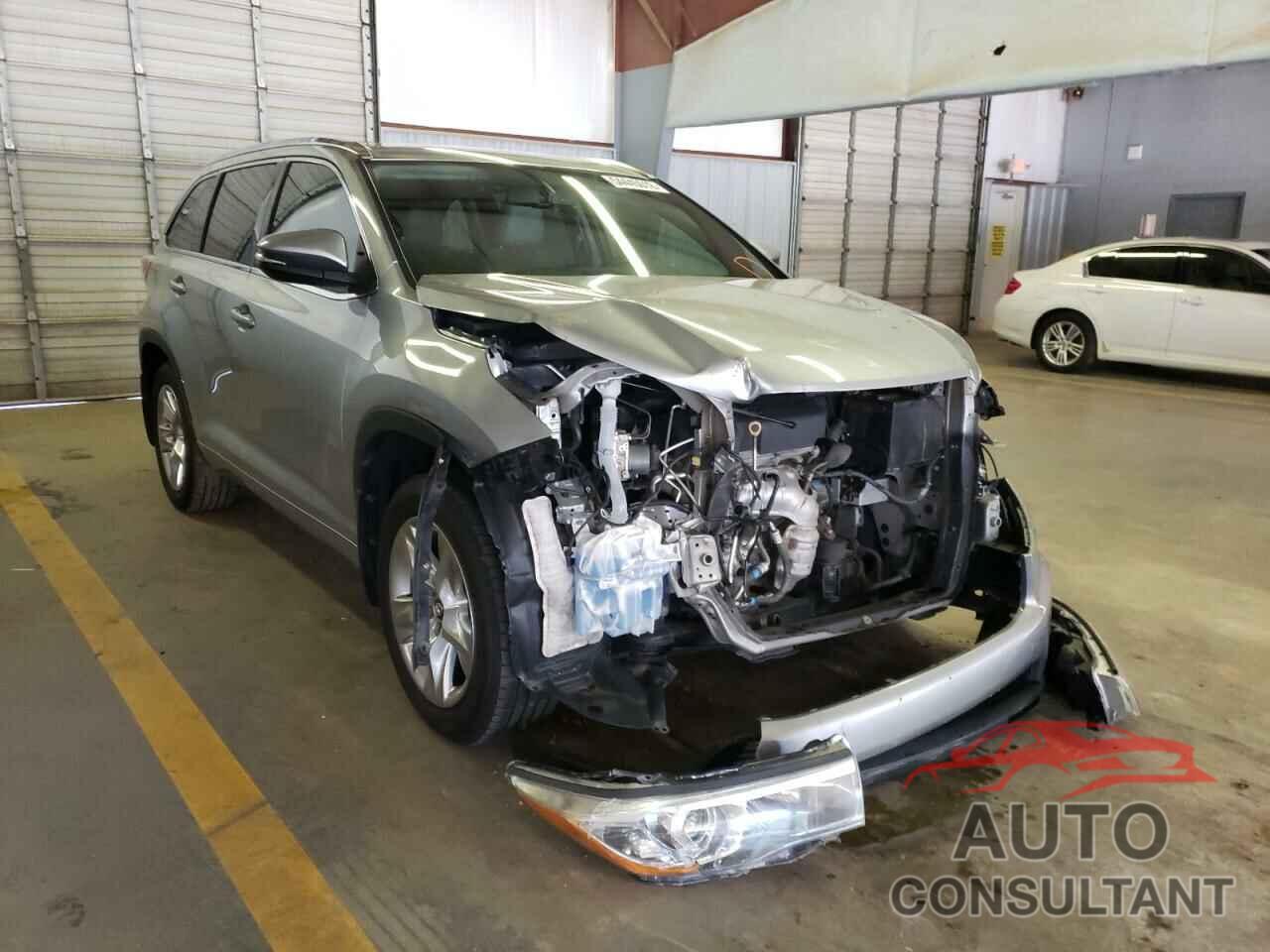 TOYOTA HIGHLANDER 2016 - 5TDDKRFH3GS319252