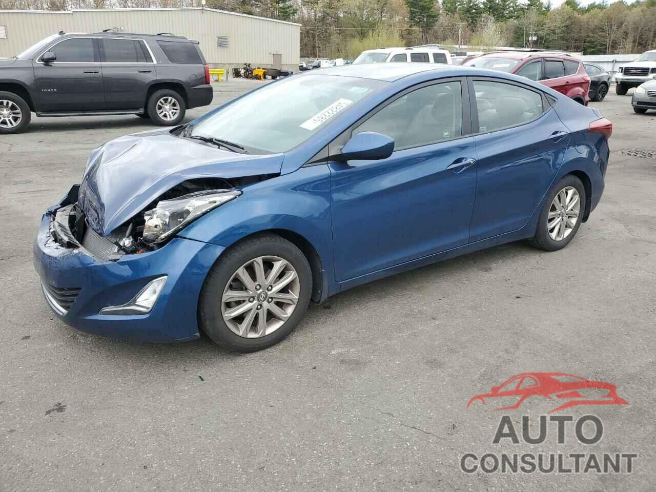 HYUNDAI ELANTRA 2015 - KMHDH4AEXFU453521