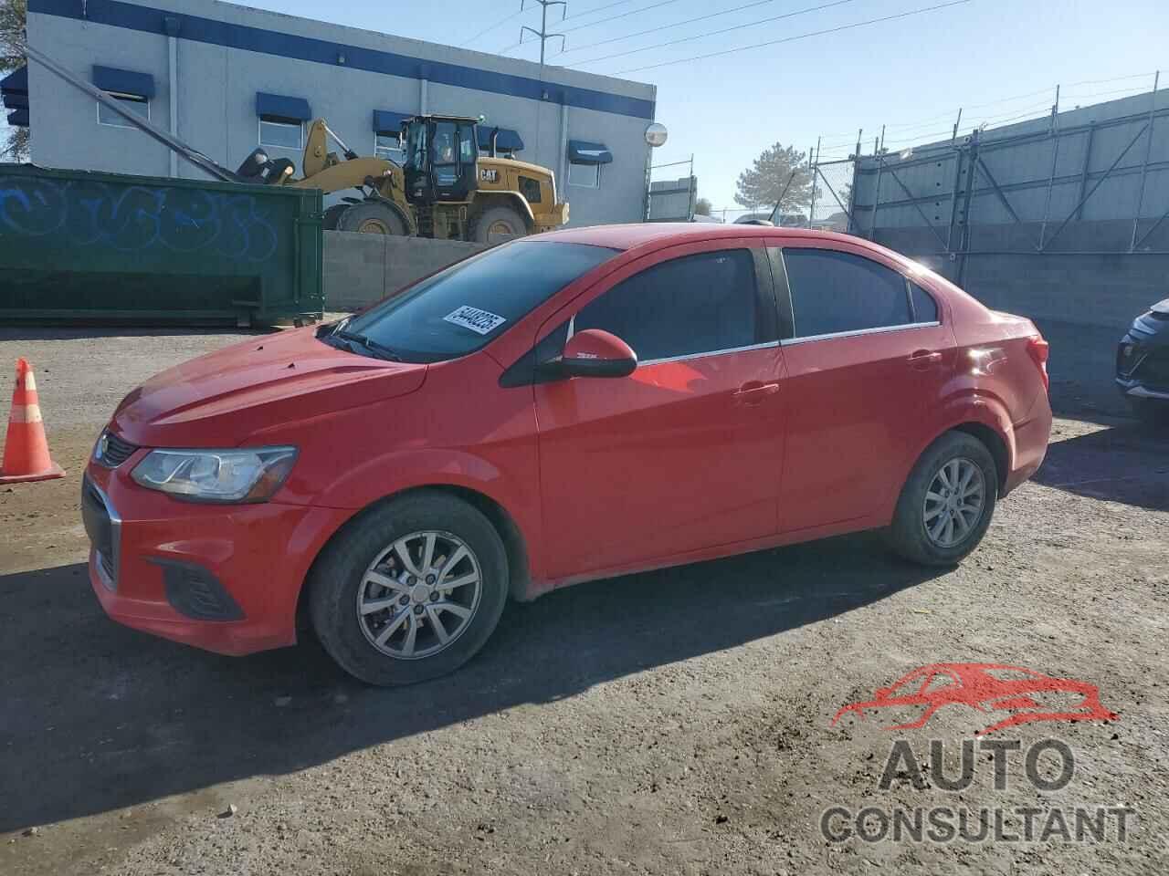CHEVROLET SONIC 2018 - 1G1JD5SB8J4114139