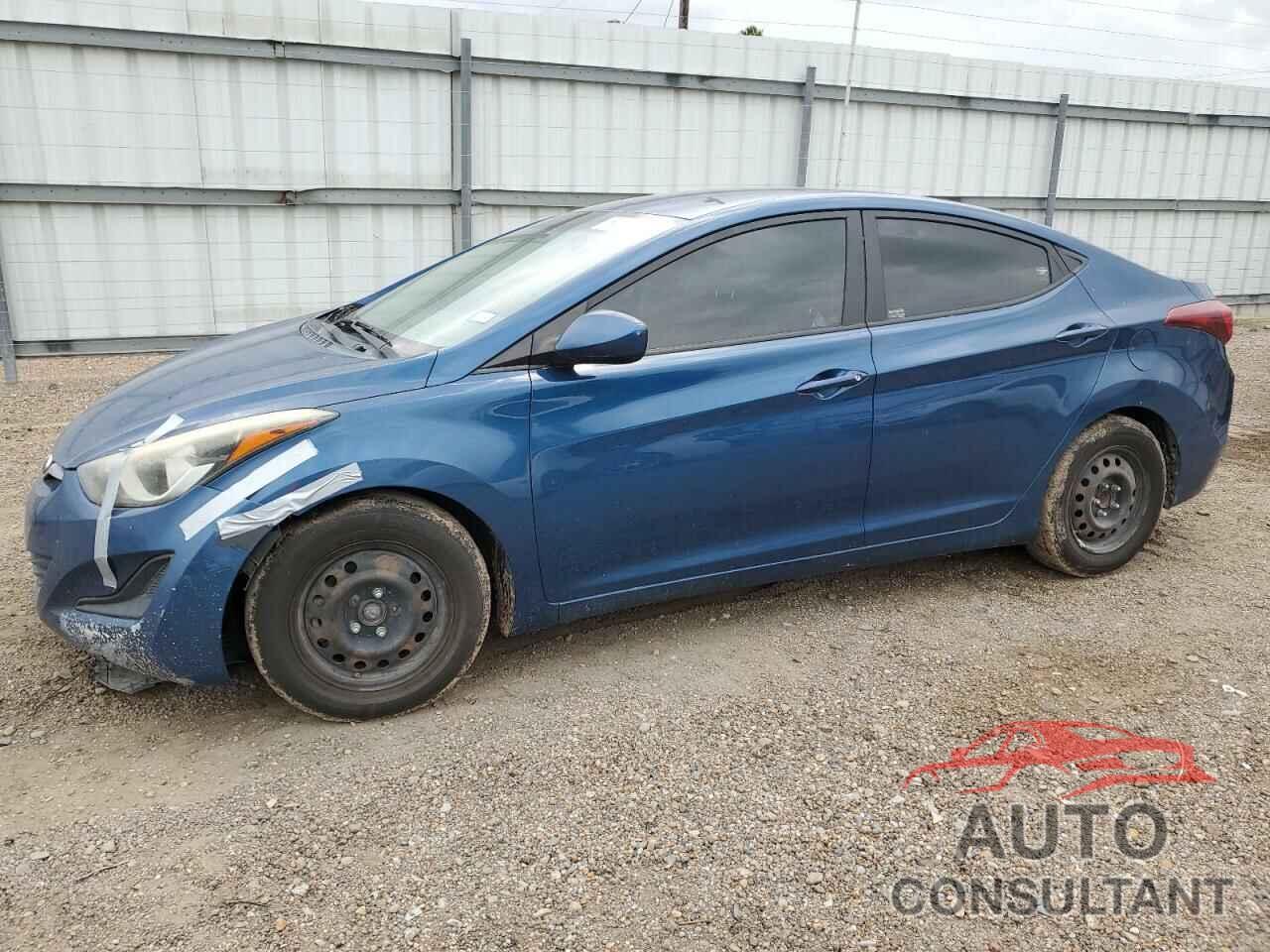 HYUNDAI ELANTRA 2016 - KMHDH4AEXGU632336