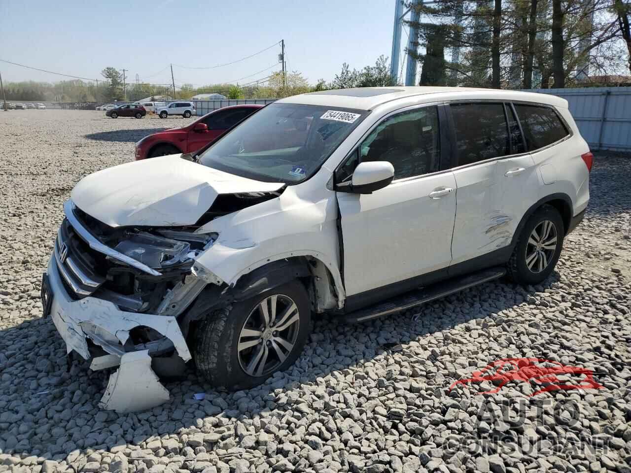 HONDA PILOT 2016 - 5FNYF6H59GB016889