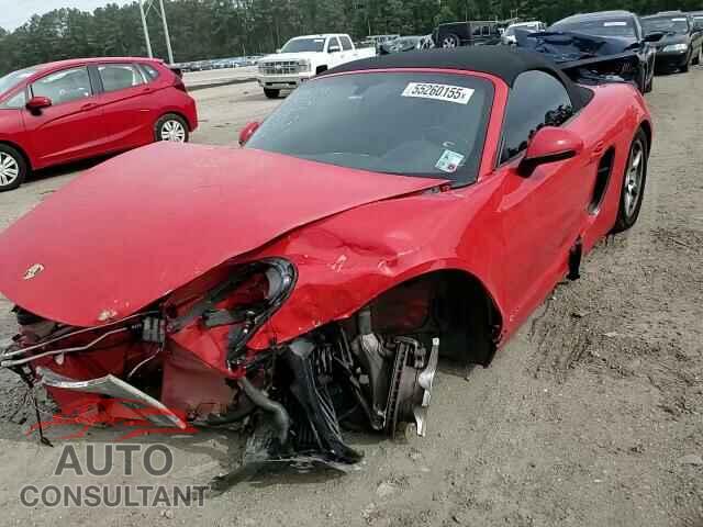 PORSCHE BOXSTER 2014 - WP0CA2A84ES120776