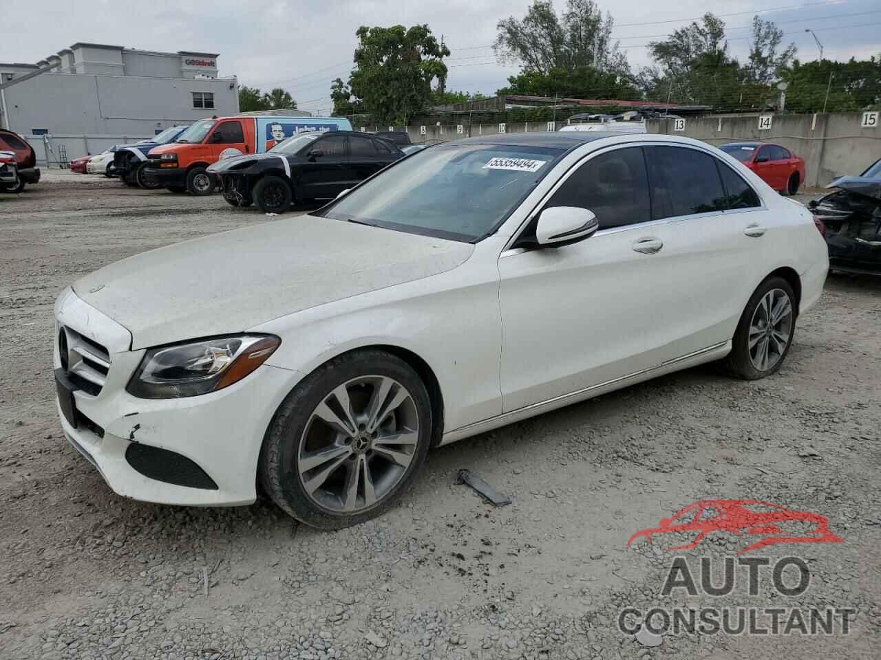 MERCEDES-BENZ C-CLASS 2018 - WDDWF4JB0JR340946