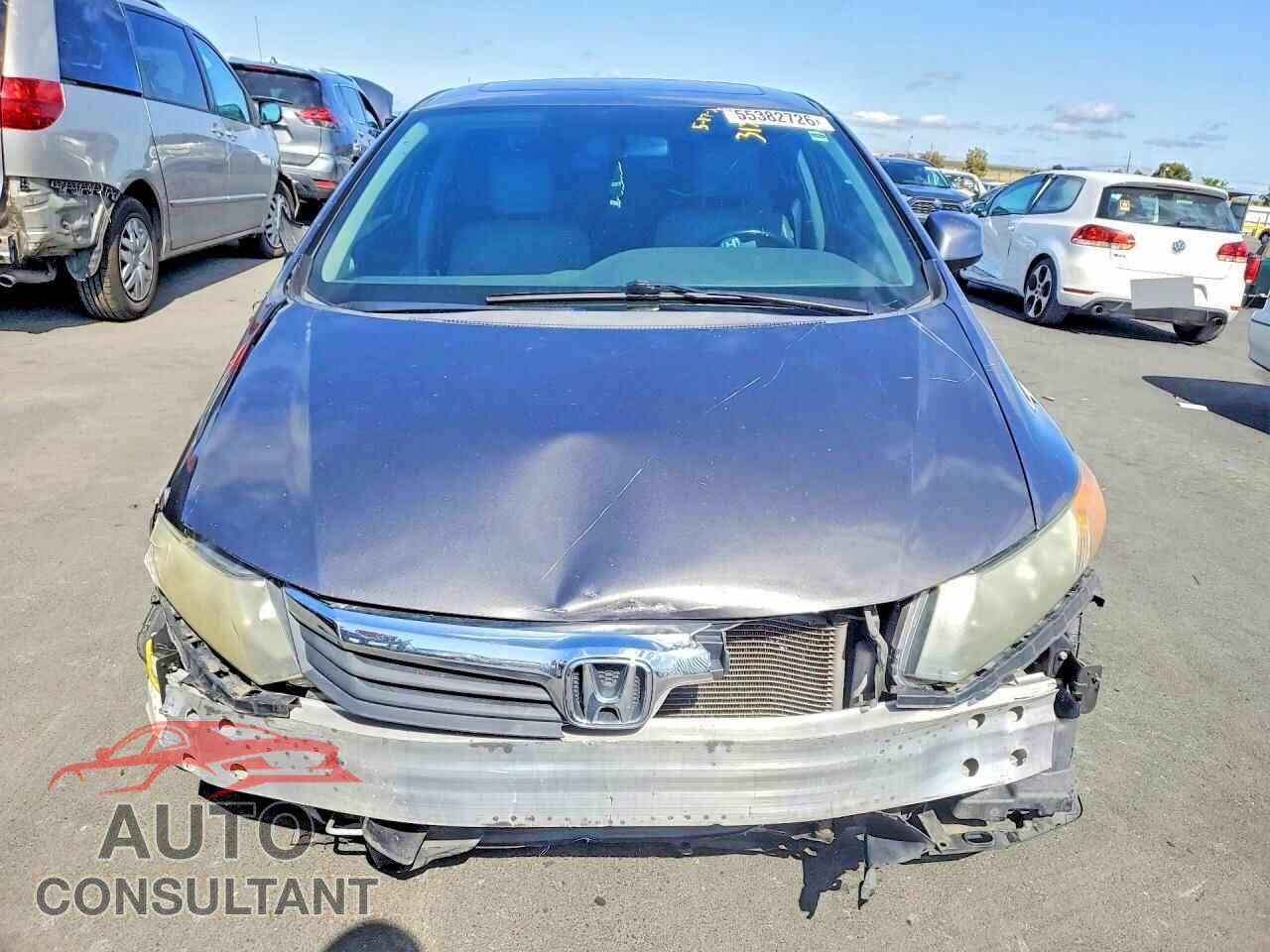 HONDA CIVIC 2012 - 2HGFB2F96CH596125