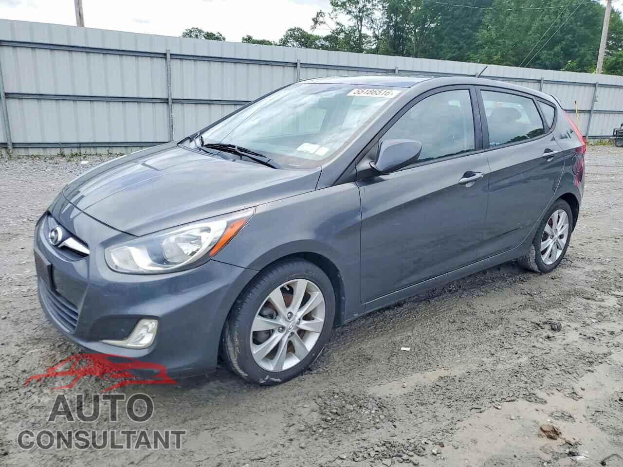 HYUNDAI ACCENT 2012 - KMHCU5AEXCU012660