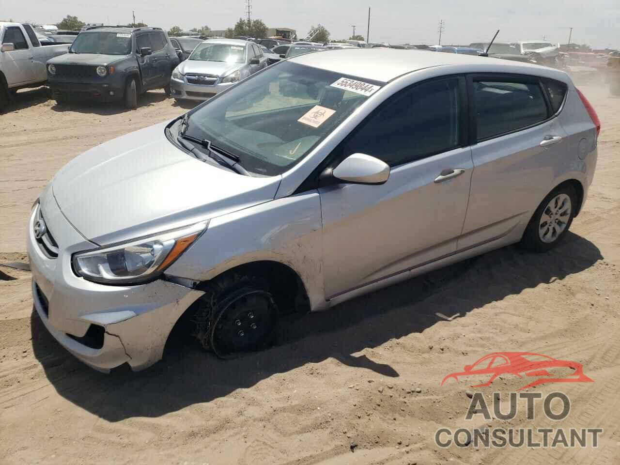 HYUNDAI ACCENT 2017 - KMHCT5AEXHU306229