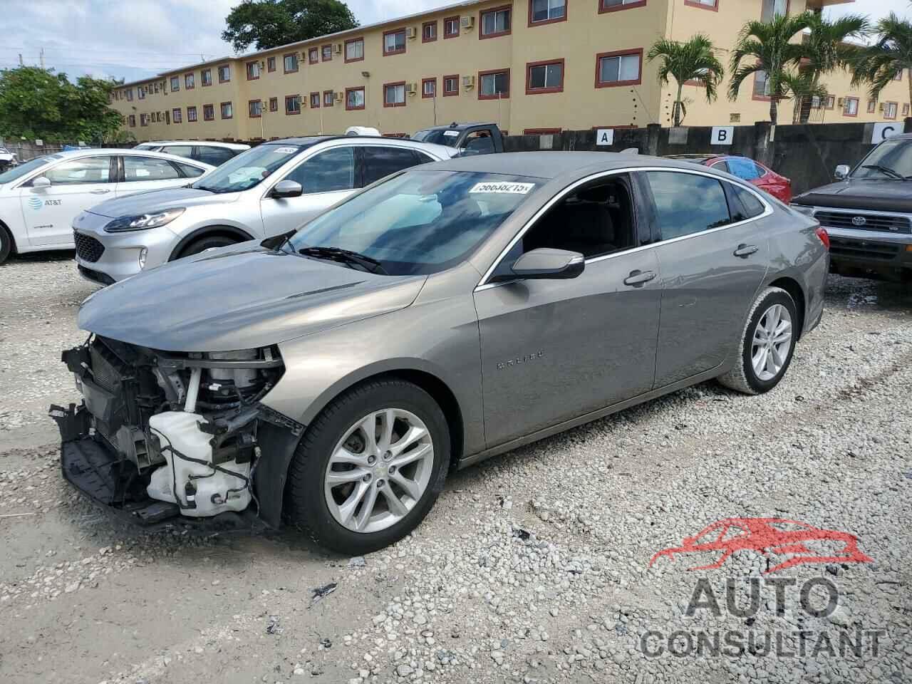 CHEVROLET MALIBU 2017 - 1G1ZE5ST3HF283296