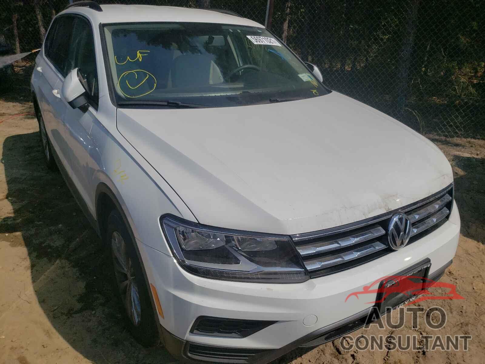 VOLKSWAGEN TIGUAN 2018 - 3VV0B7AX9JM109538