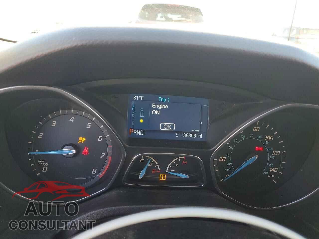 FORD FOCUS 2014 - 1FADP3F25EL390905