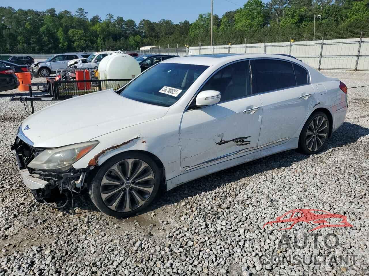 HYUNDAI GENESIS 2013 - KMHGC4DH8DU249783