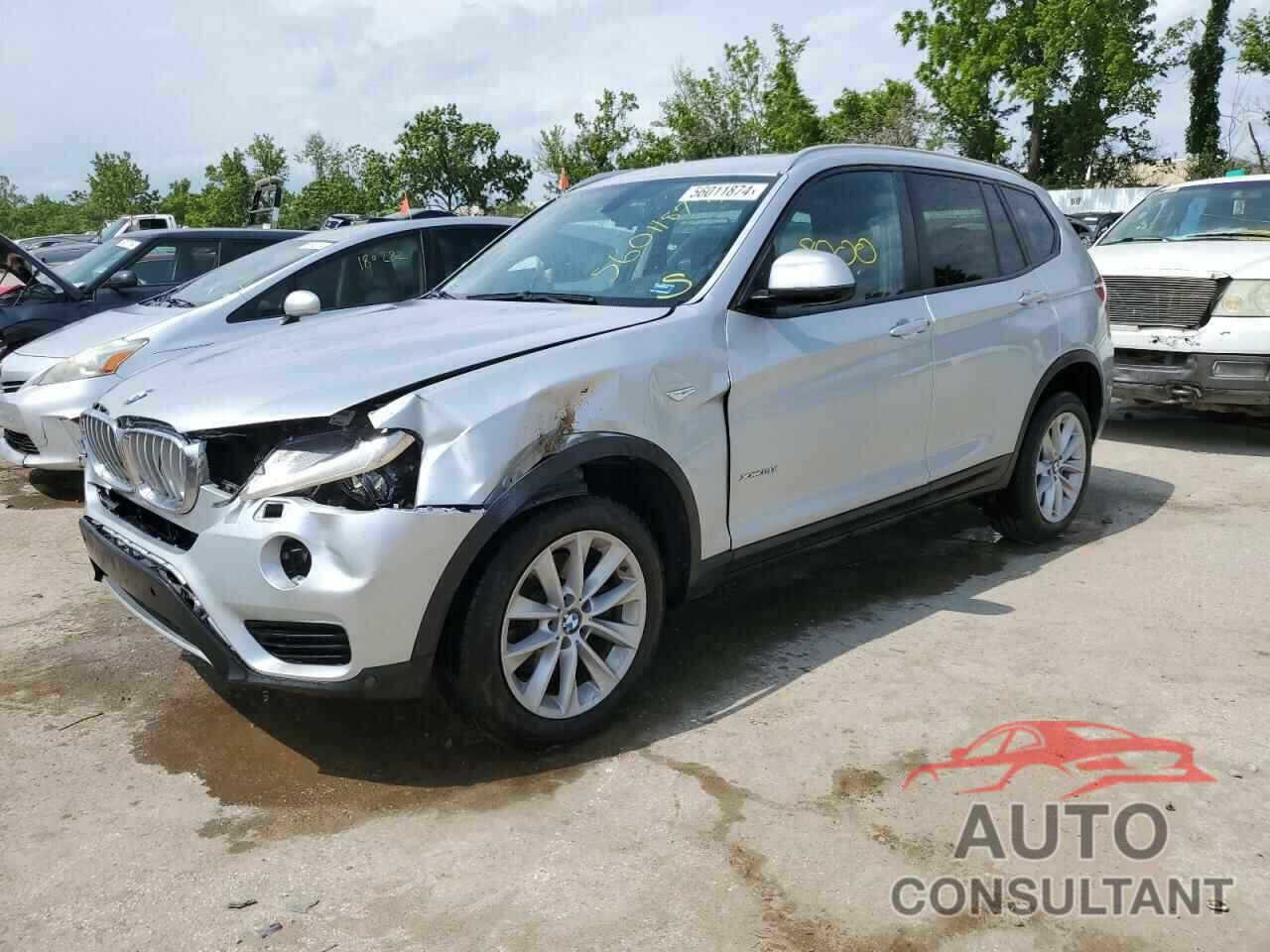 BMW X3 2016 - 5UXWX9C56G0D78594