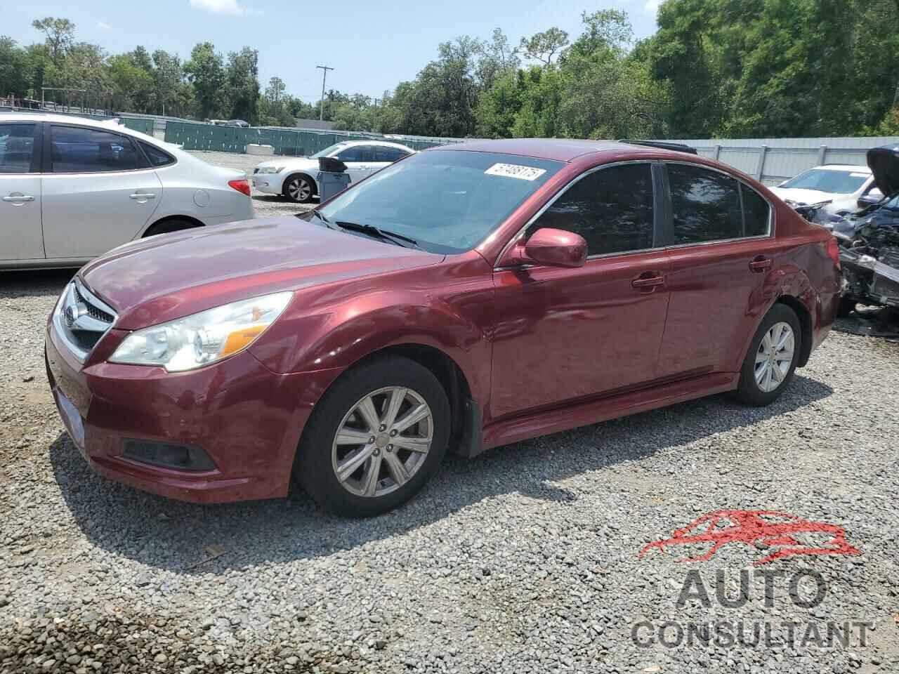 SUBARU LEGACY 2012 - 4S3BMBA66C3028819