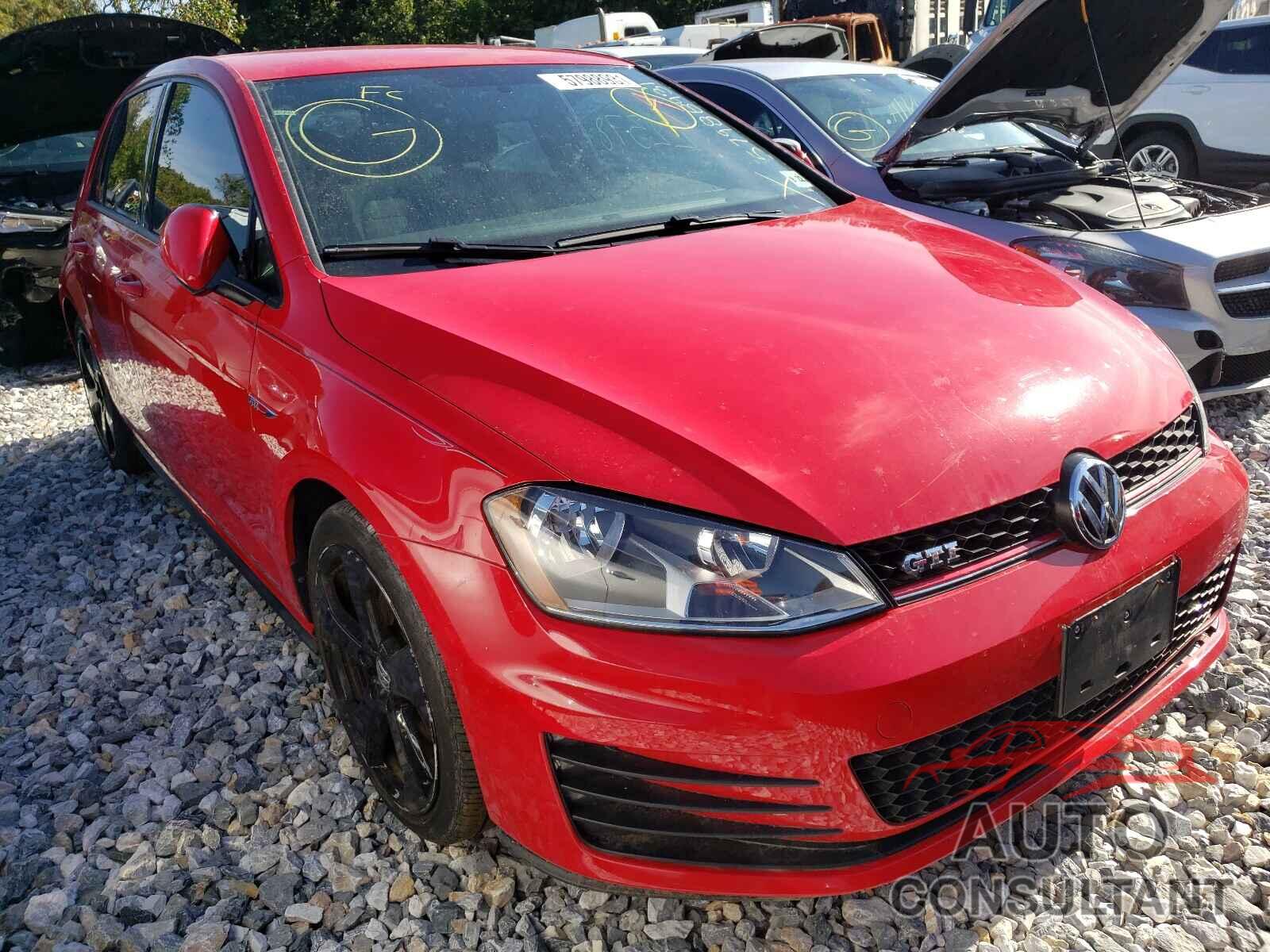 VOLKSWAGEN GTI 2017 - 3VW4T7AU5HM001010