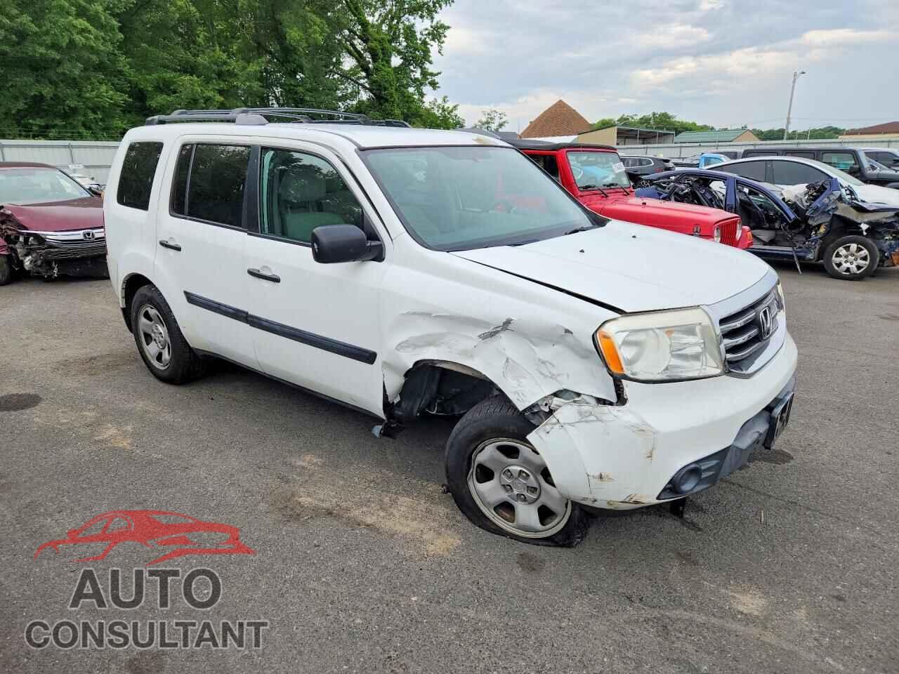 HONDA PILOT 2013 - 5FNYF4H24DB078528