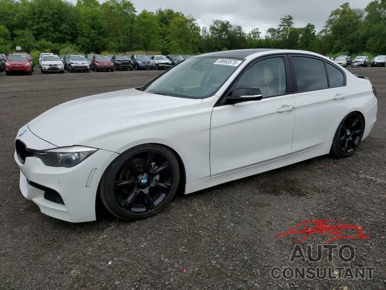 BMW 3 SERIES 2013 - WBA3C1C50DF437420