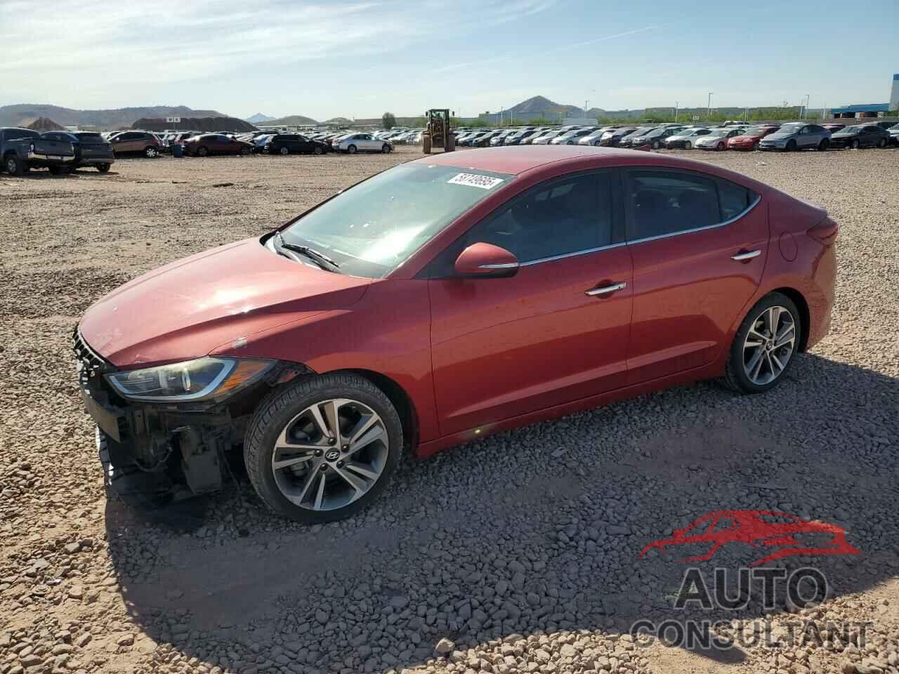 HYUNDAI ELANTRA 2017 - 5NPD84LF4HH034510