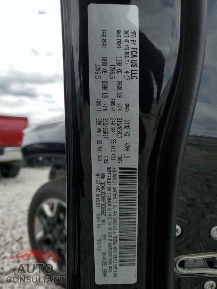 JEEP COMPASS 2017 - 3C4NJDDB0HT630587