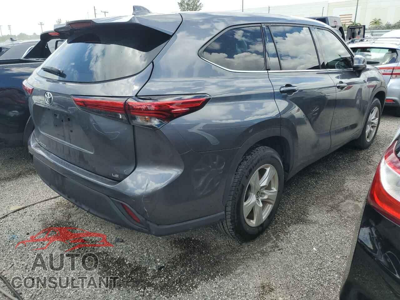 TOYOTA HIGHLANDER 2021 - 5TDZZRAH9MS534008