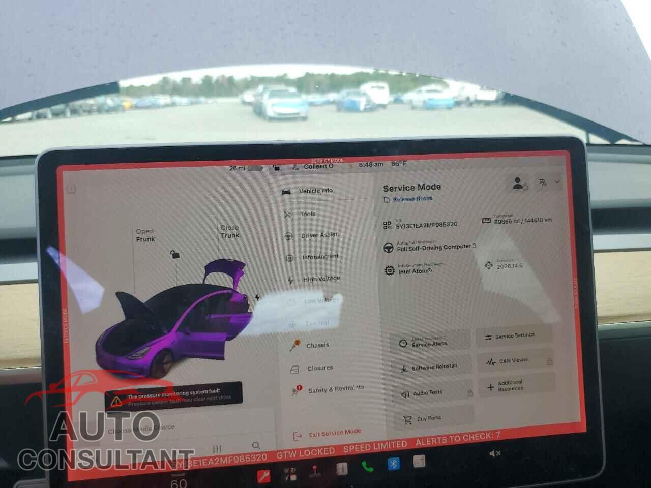 TESLA MODEL 3 2021 - 5YJ3E1EA2MF985320