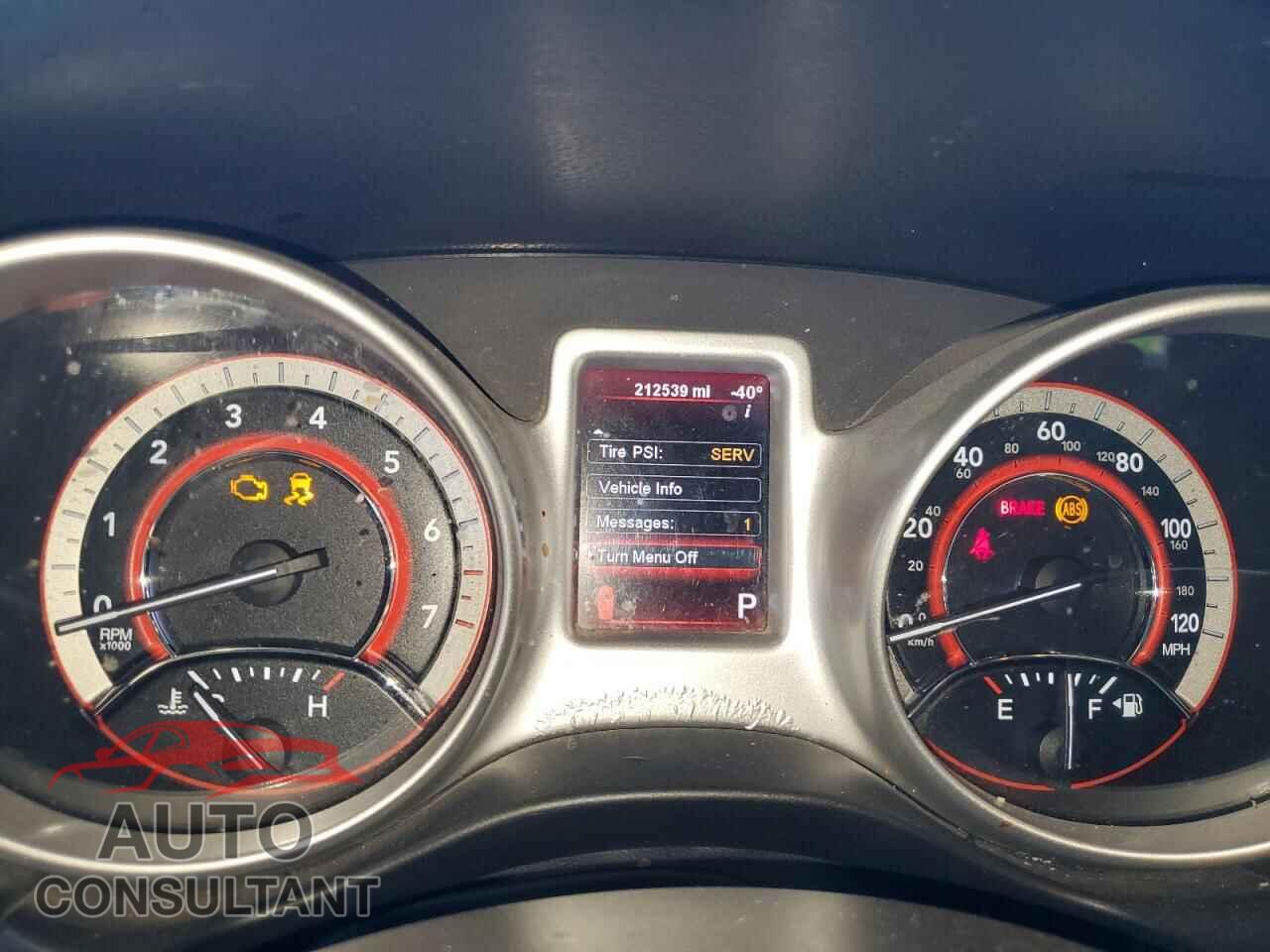 DODGE JOURNEY 2012 - 3C4PDCAB1CT320052