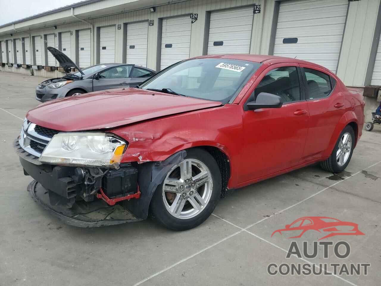 DODGE AVENGER 2012 - 1C3CDZCB8CN177846