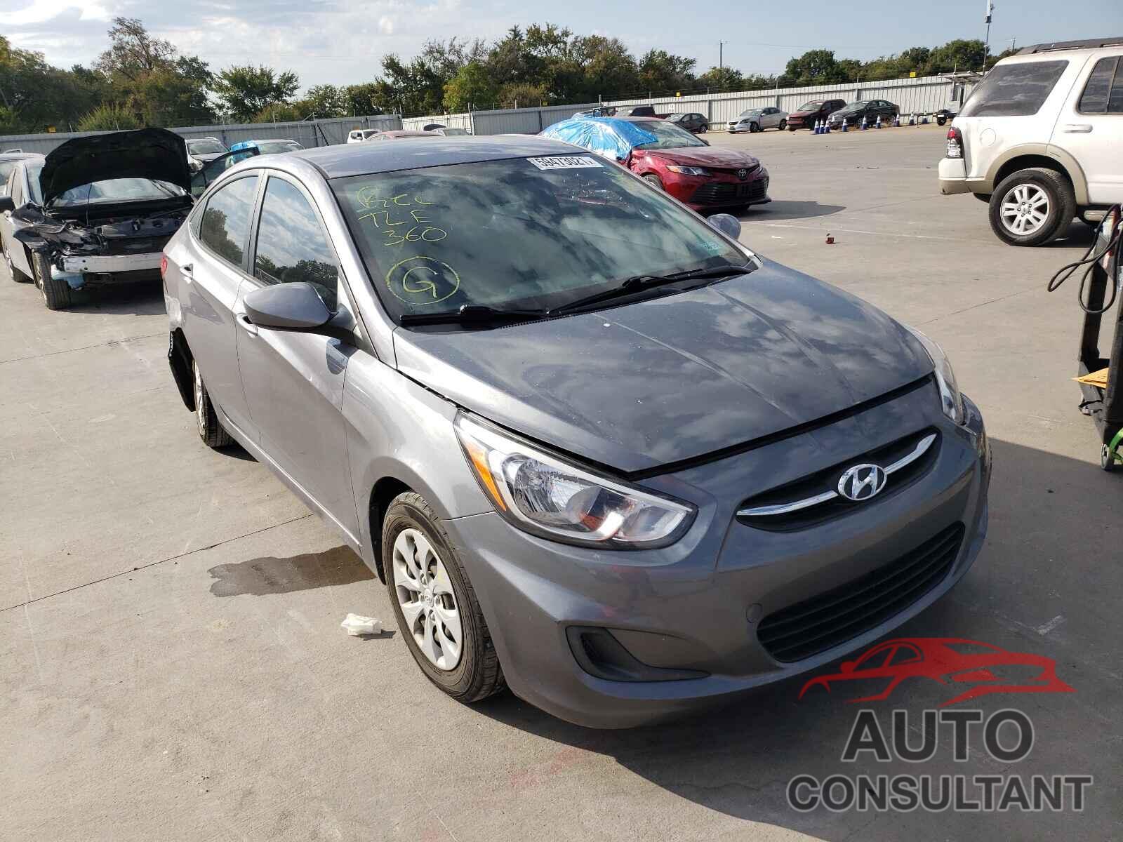 HYUNDAI ACCENT 2016 - KMHCT4AE0GU974596