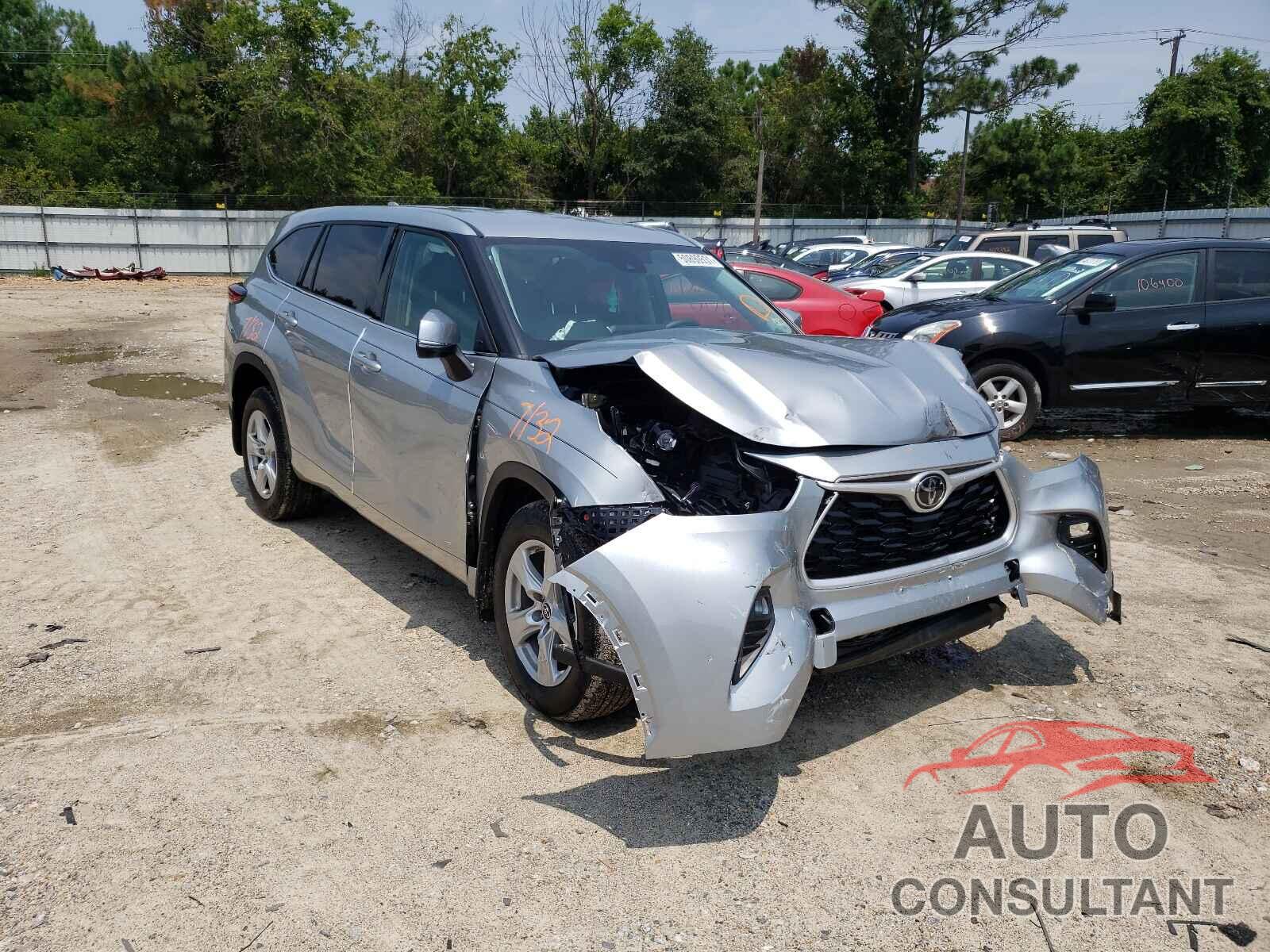 TOYOTA HIGHLANDER 2021 - 5TDBZRBH4MS104080
