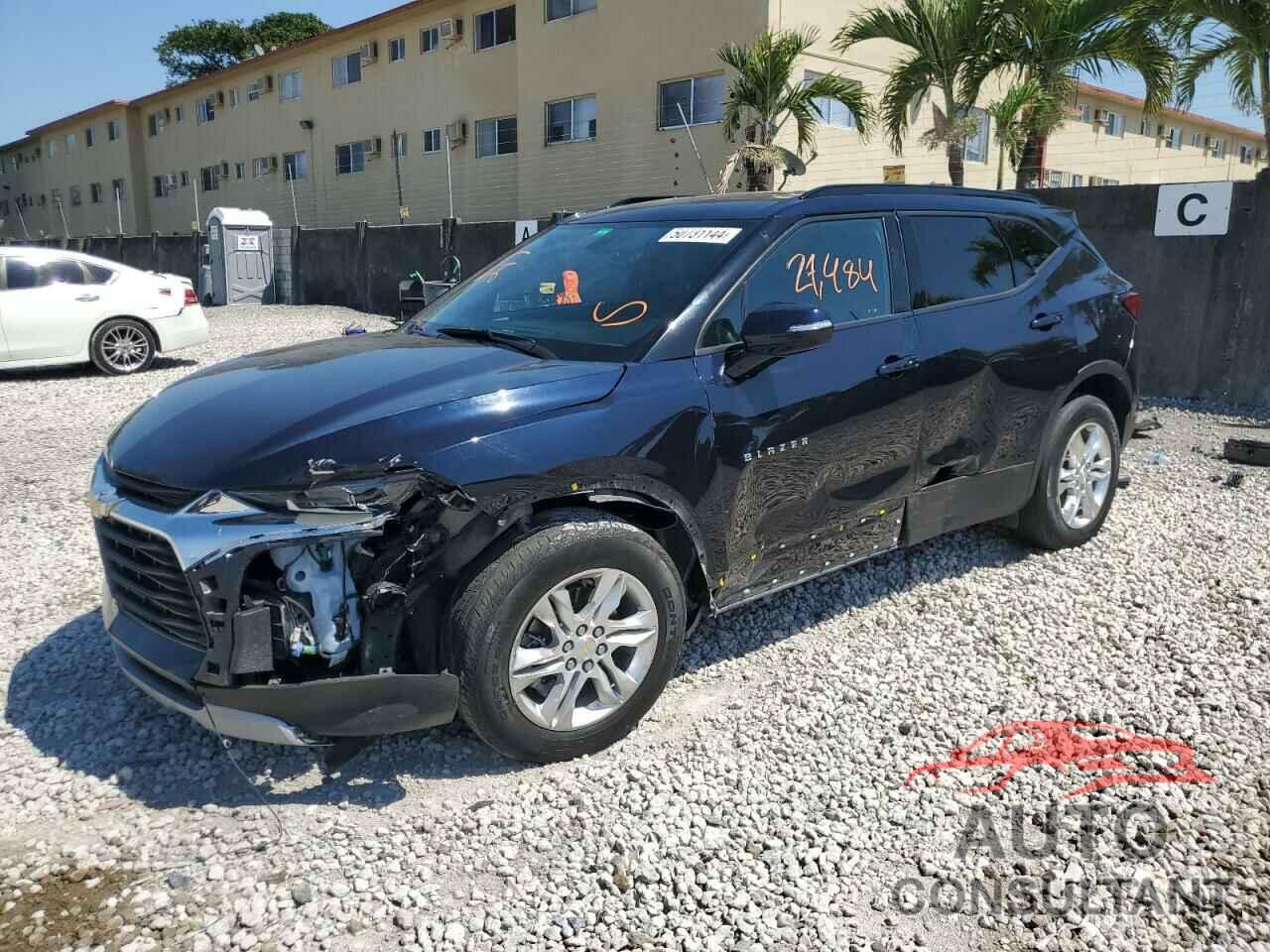 CHEVROLET BLAZER 2021 - 3GNKBBRA4MS545764