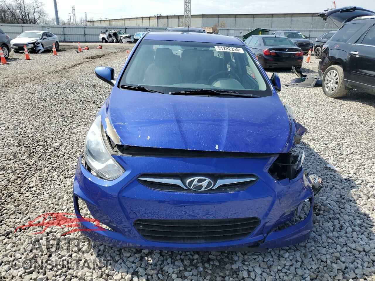 HYUNDAI ACCENT 2013 - KMHCT4AE8DU310770