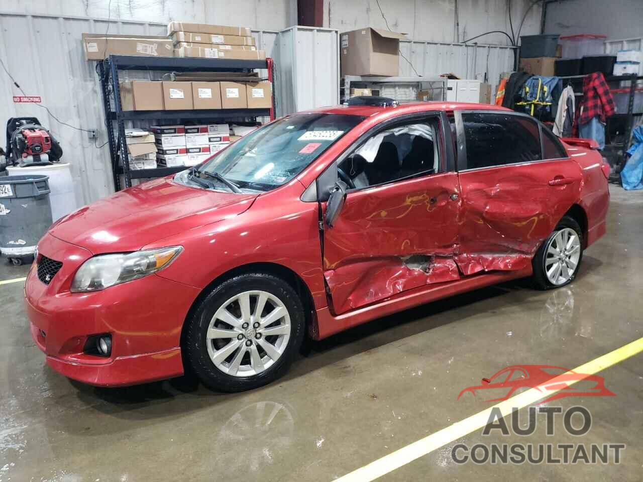TOYOTA COROLLA 2010 - 1NXBU4EE3AZ216360