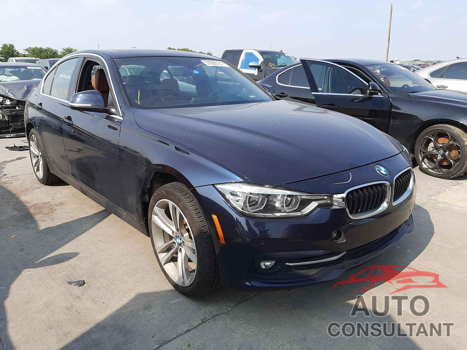 BMW 3 SERIES 2017 - WBA8B9G50HNU51069