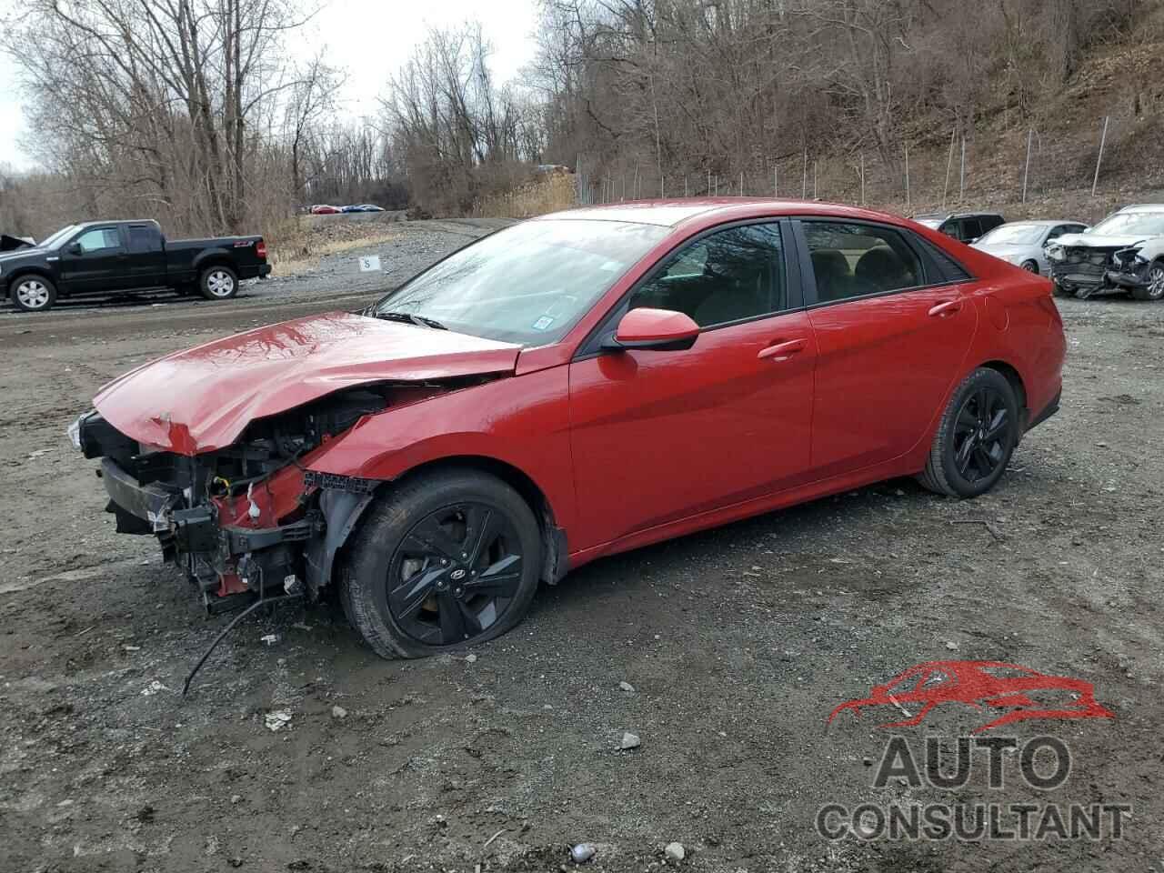 HYUNDAI ELANTRA 2022 - KMHLM4AGXNU348825