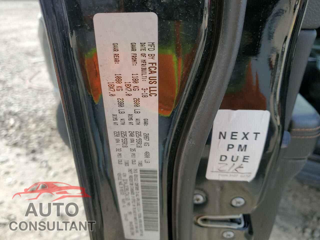 JEEP COMPASS 2018 - 3C4NJDCB9JT341165