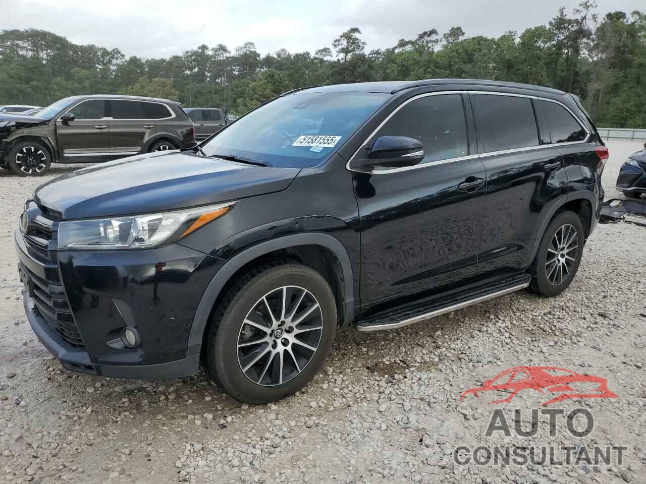 TOYOTA HIGHLANDER 2017 - 5TDKZRFH5HS198499