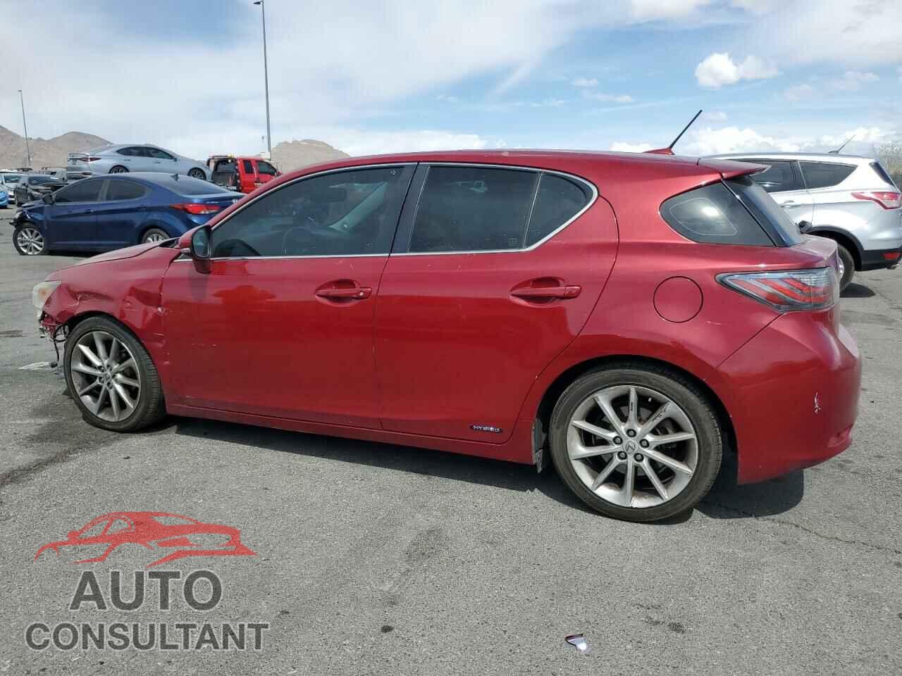 LEXUS CT 200 2013 - JTHKD5BH5D2155374
