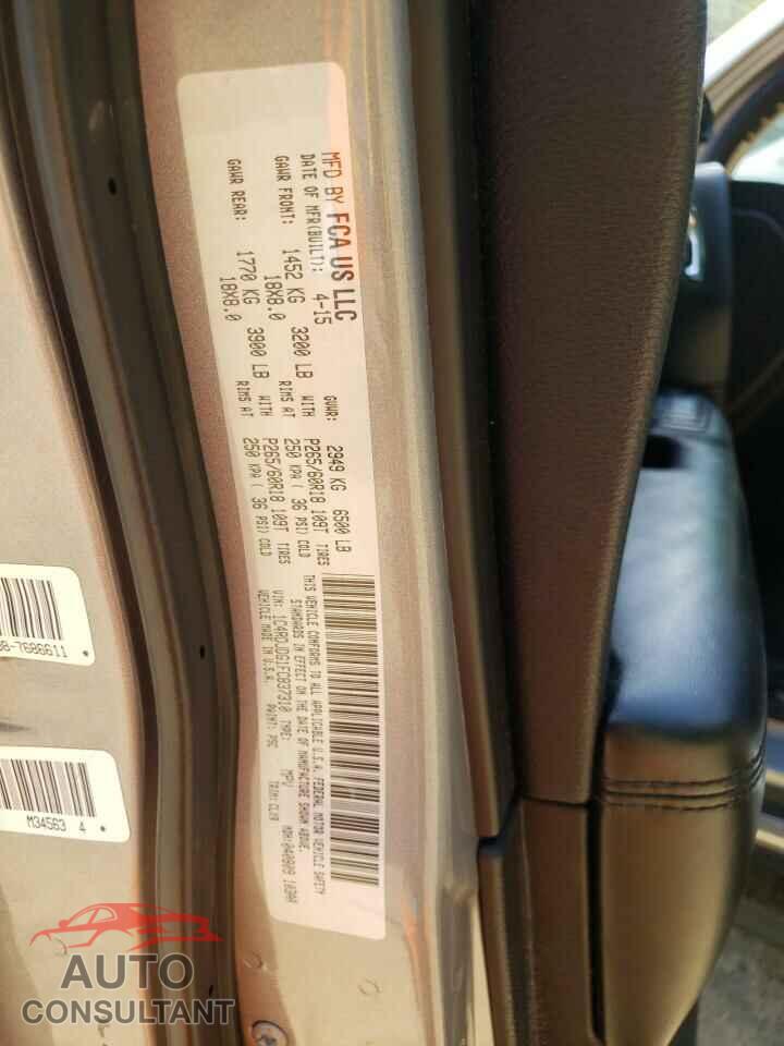 DODGE DURANGO 2015 - 1C4RDJDG1FC837310