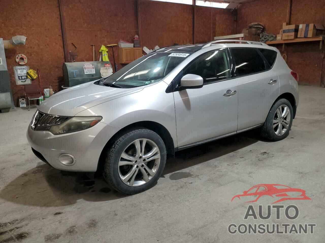 NISSAN MURANO 2009 - JN8AZ18W79W143731
