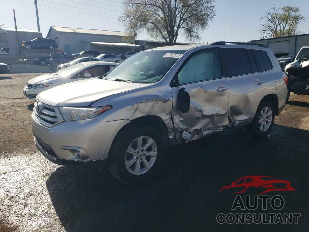 TOYOTA HIGHLANDER 2012 - 5TDZK3EH1CS089581