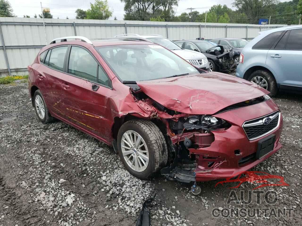 SUBARU IMPREZA 2018 - 4S3GTAD6XJ3729035