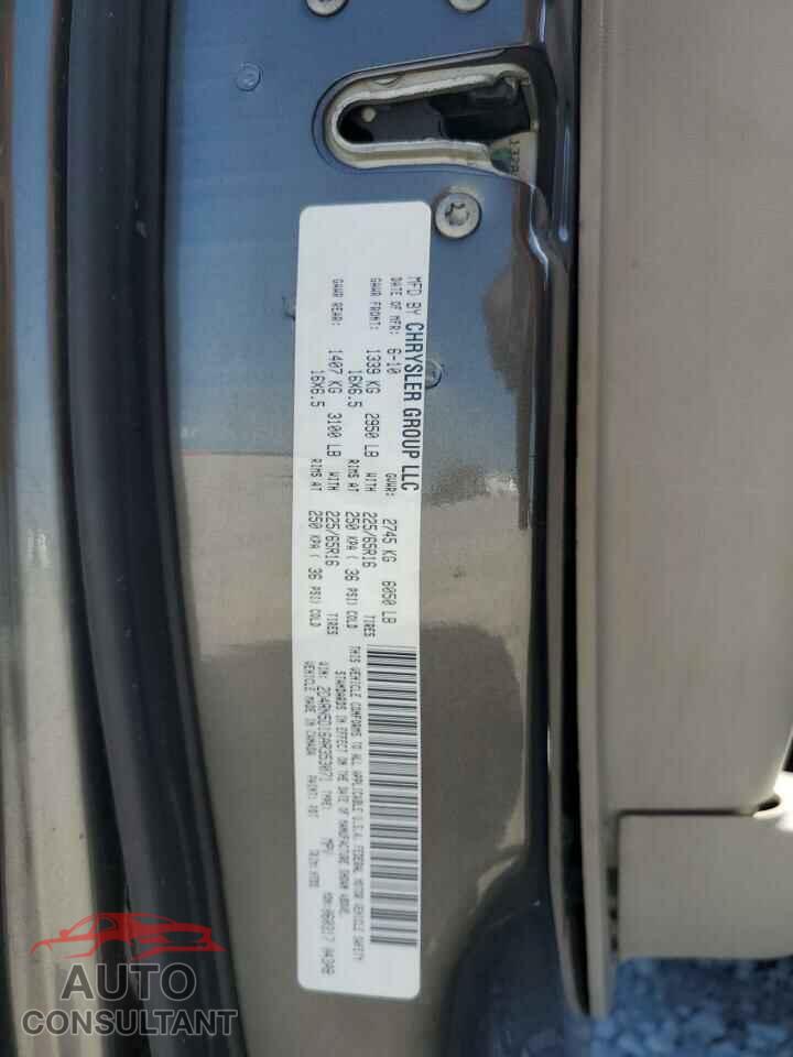 DODGE CARAVAN 2010 - 2D4RN5D16AR353071