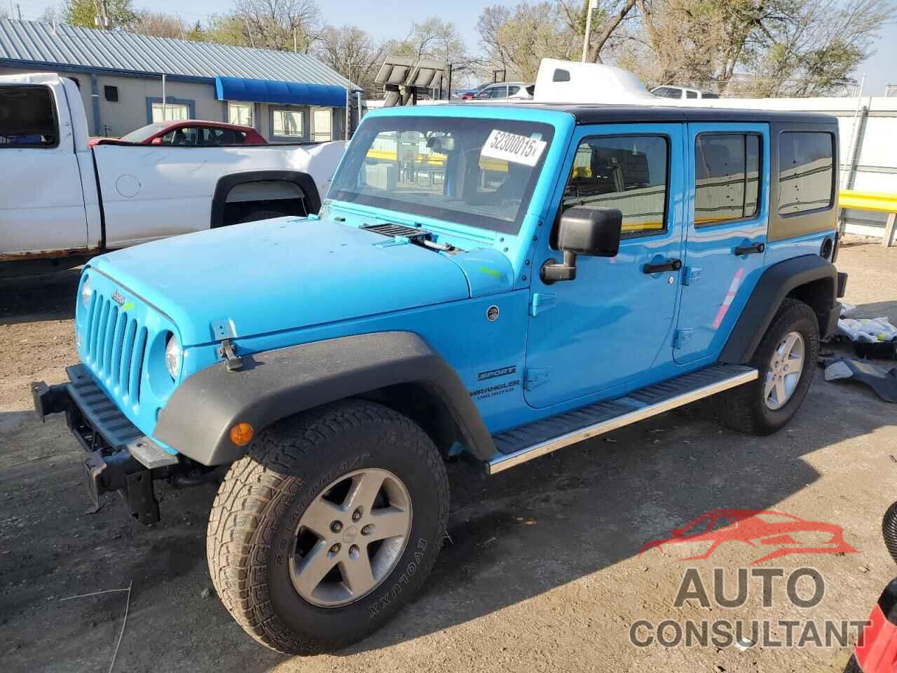 JEEP WRANGLER 2017 - 1C4BJWDG4HL611997