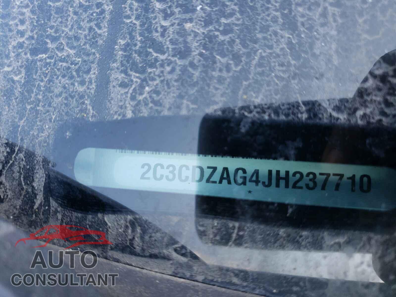 DODGE CHALLENGER 2018 - 2C3CDZAG4JH237710