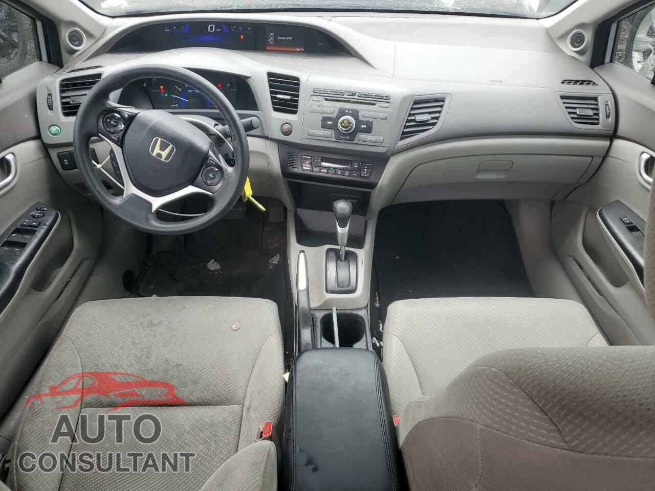 HONDA CIVIC 2012 - JHMFB4F21CS005123