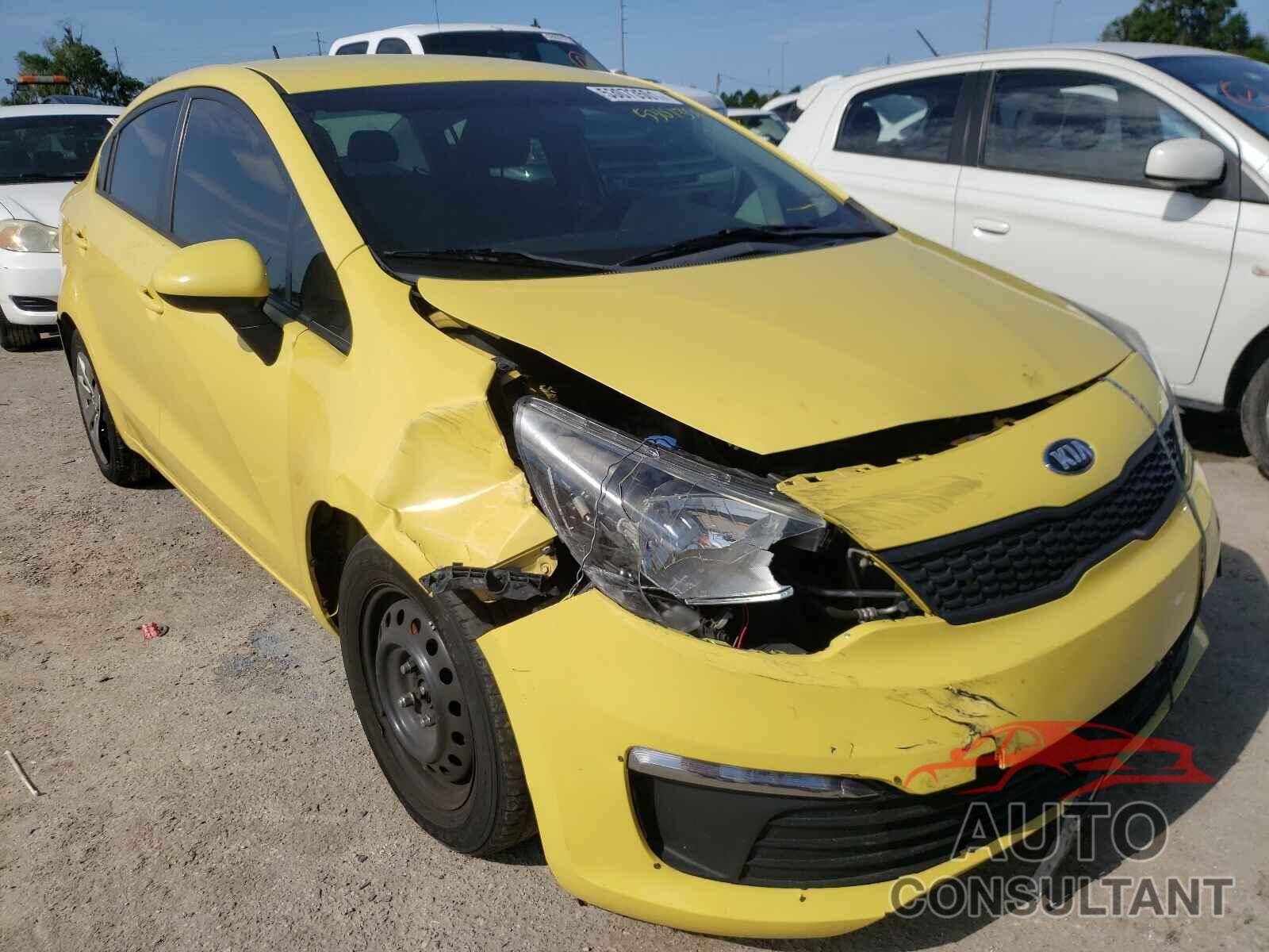 KIA RIO 2016 - KNADM4A37G6598498