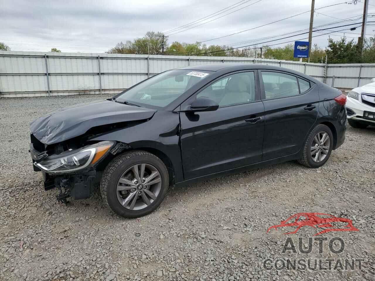 HYUNDAI ELANTRA 2018 - KMHD84LF3JU523343