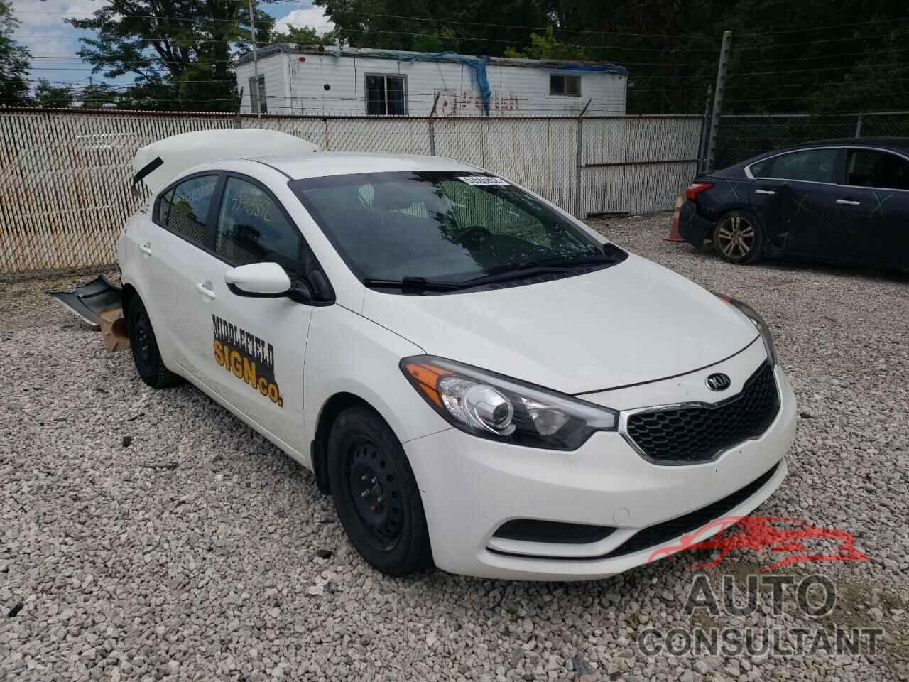 KIA FORTE 2016 - KNAFK4A6XG5486972